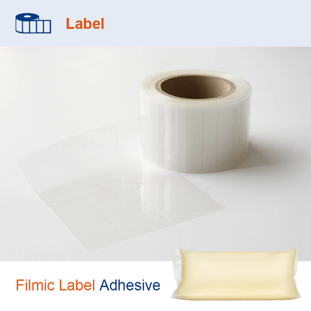 Filmic Labels Hot Melt Adhesive for PP/PC/PET/TPU/PVC