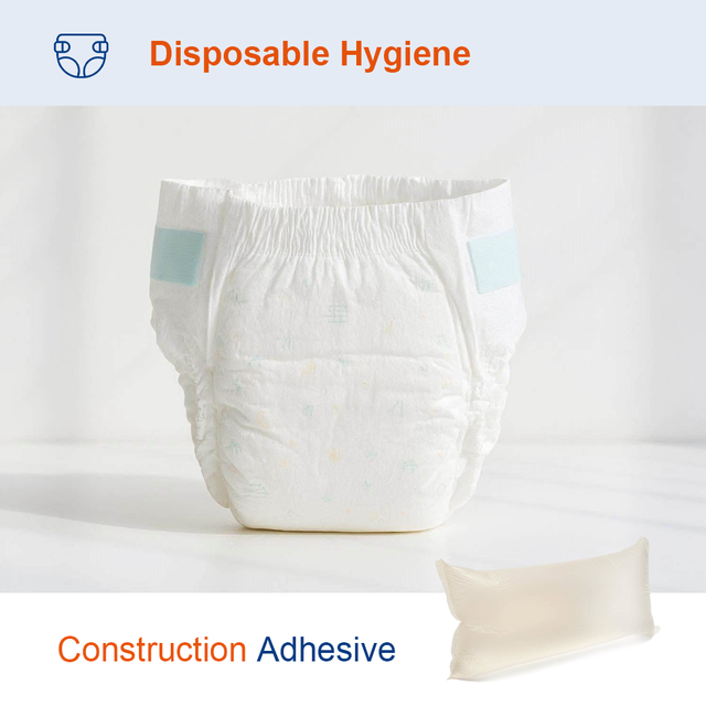 Non-Toxic Hot Melt Construction Adhesive for Disposable Hygiene