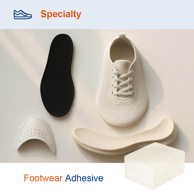 Footwear Assembly Hot Melt Adhesive